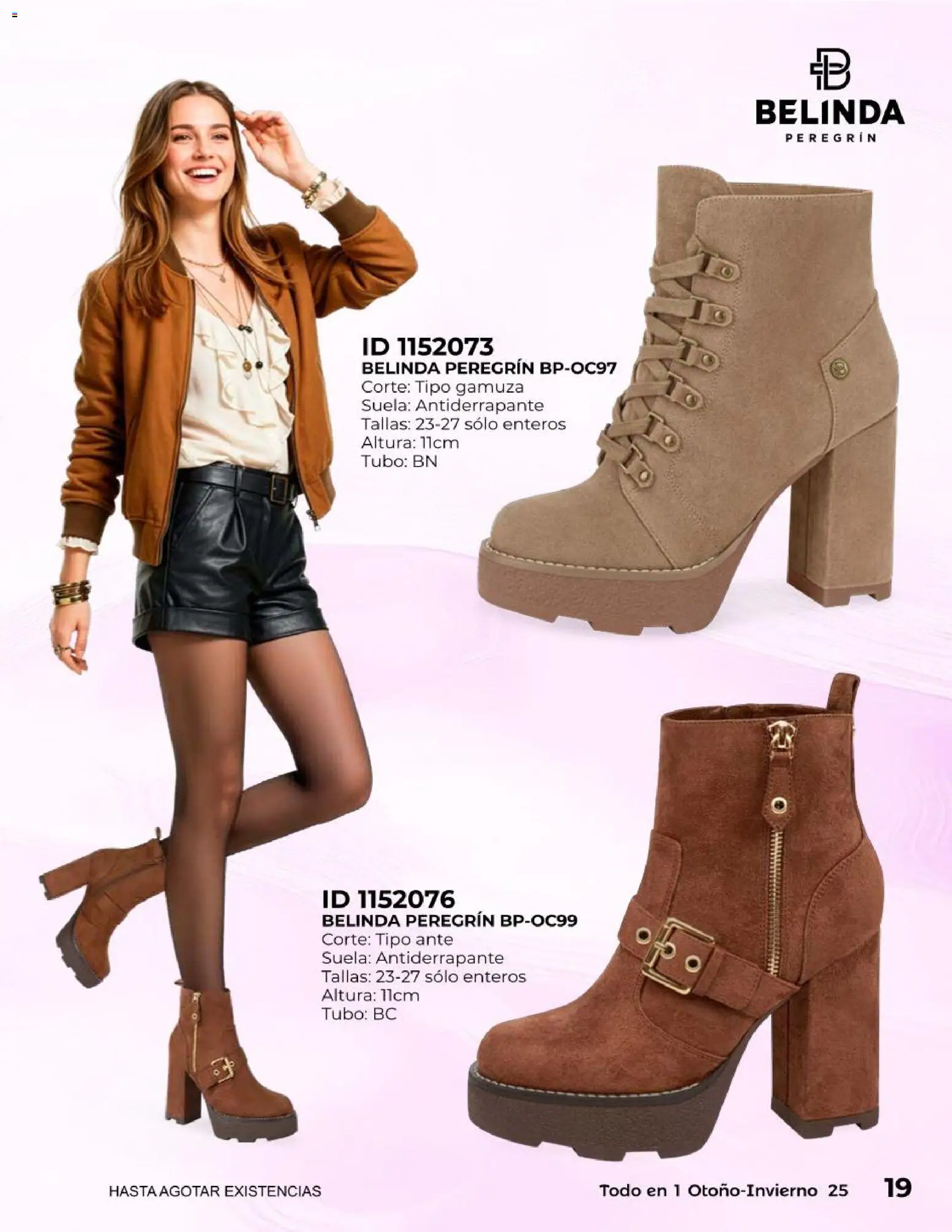 Nuevas ofertas de Price Shoes válidas en toda la República Mexicana desde el 27.10.2025. ¡Encuentra las mejores ofertas en Price Shoes catálogo Todo en uno! | Página: 19 | Productos: Gamuza