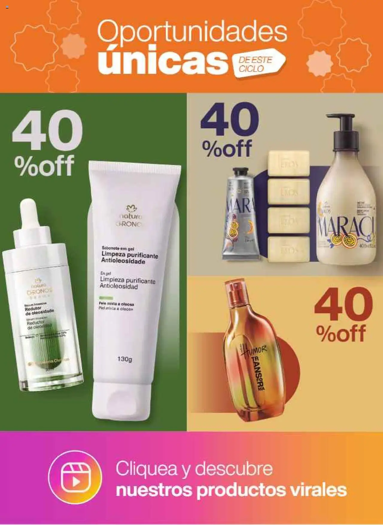 Nuevas ofertas de Natura válidas en toda la República Mexicana desde el 17.09.2025. ¡Encuentra las mejores ofertas en Natura - Campaña 15 2025! | Página: 4