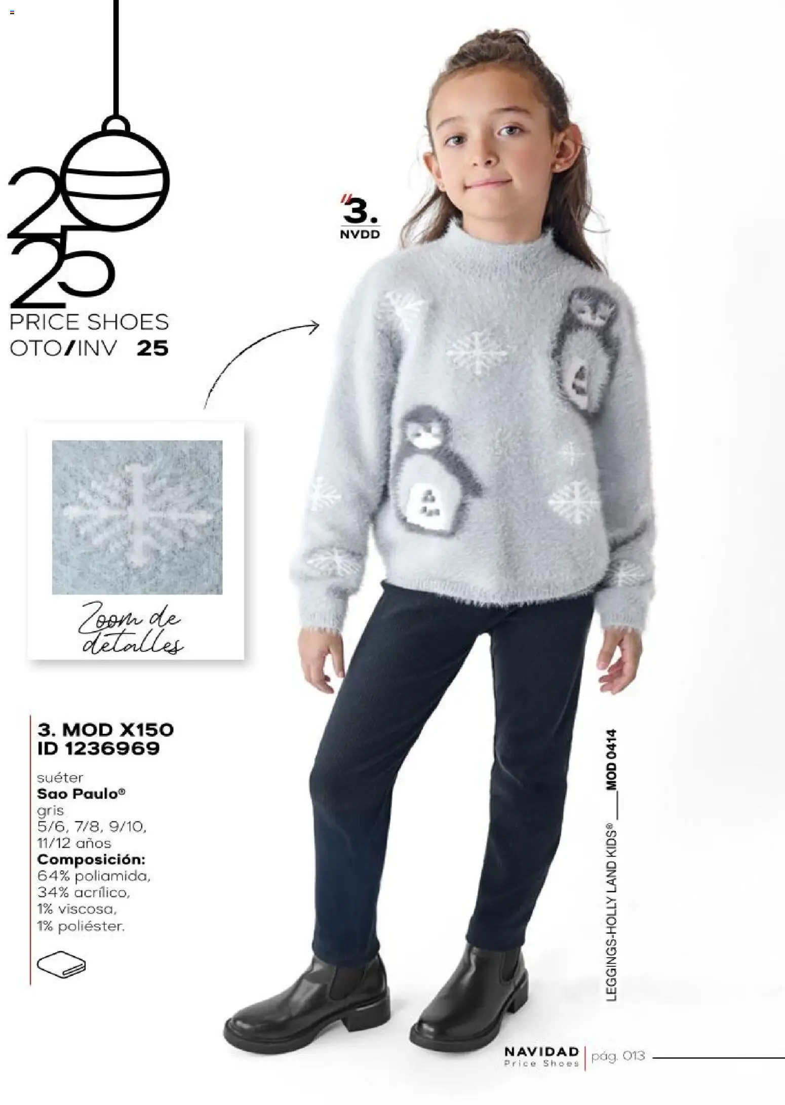 Nuevas ofertas de Price Shoes válidas en toda la República Mexicana desde el 16.11.2025. ¡Encuentra las mejores ofertas en Price Shoes catálogo Navidad Ropa! | Página: 13 | Productos: Suéter