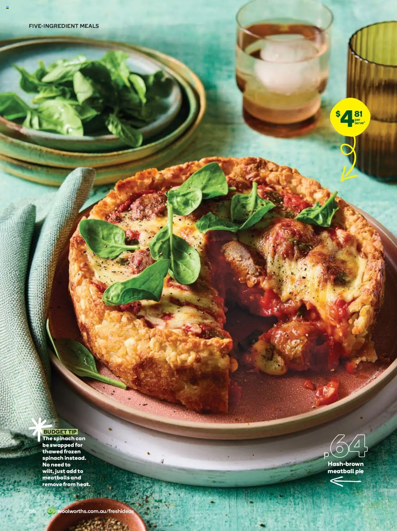 Woolworths catalogue - valid from 01.10.2025 | Page: 66 | Products: Spinach