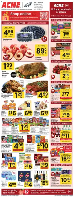 Preview of Acme weekly ads valid from 18.07.2025