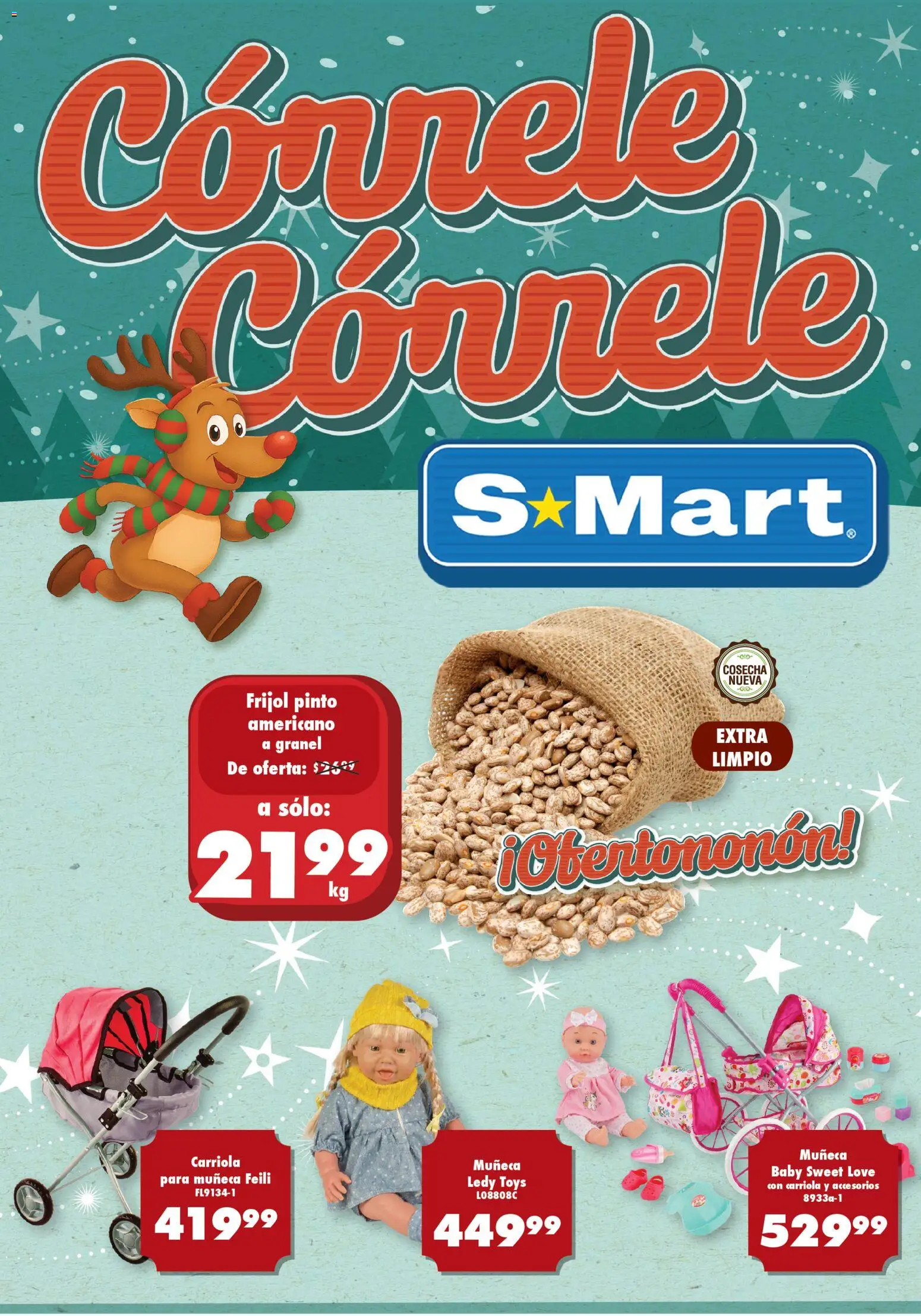 Nuevas ofertas de S-Mart válidas en toda la República Mexicana desde el 05.12.2025. ¡Encuentra las mejores ofertas en S-Mart folleto Ofertas de Feria Nuevo Laredo! | Página: 2 | Productos: Carriola