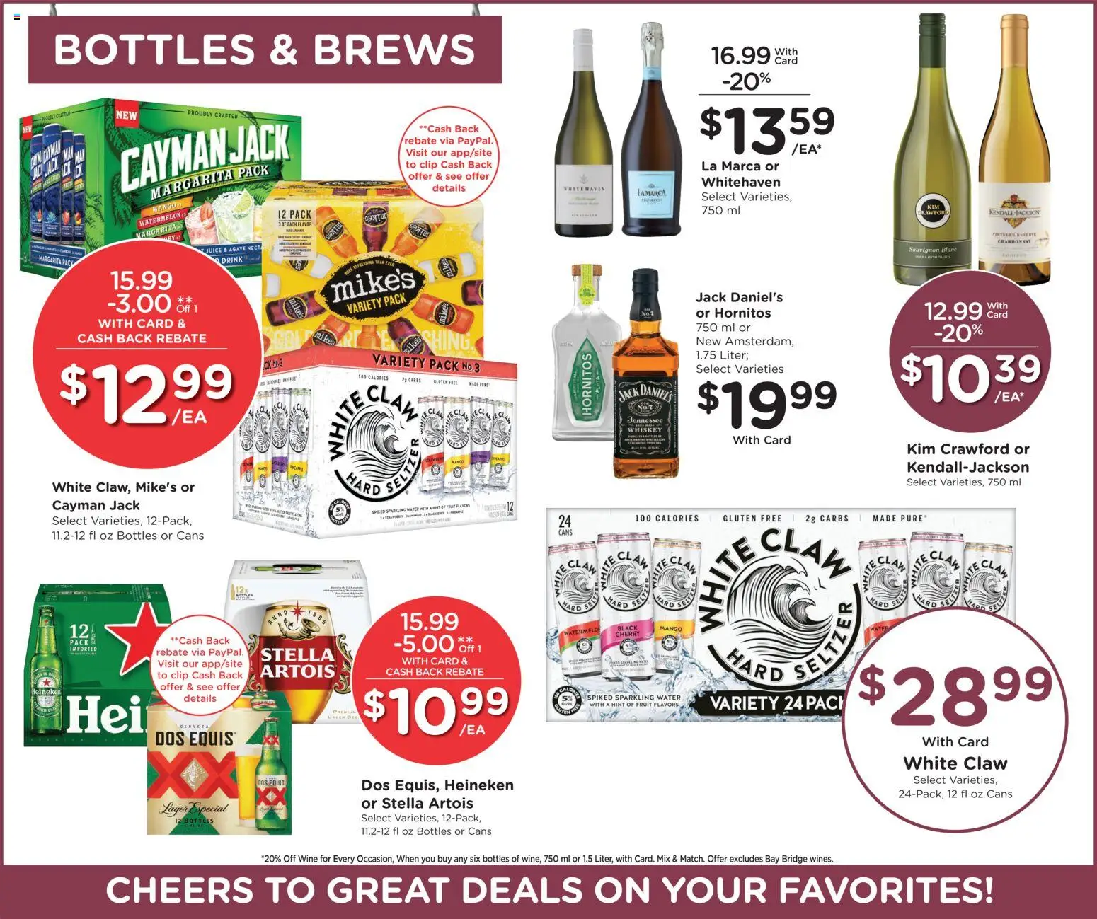 Smith's Weekly Ad - valid from 29.10.2025 | Page: 14 | Products: Clip, Juice, Whiskey, Water