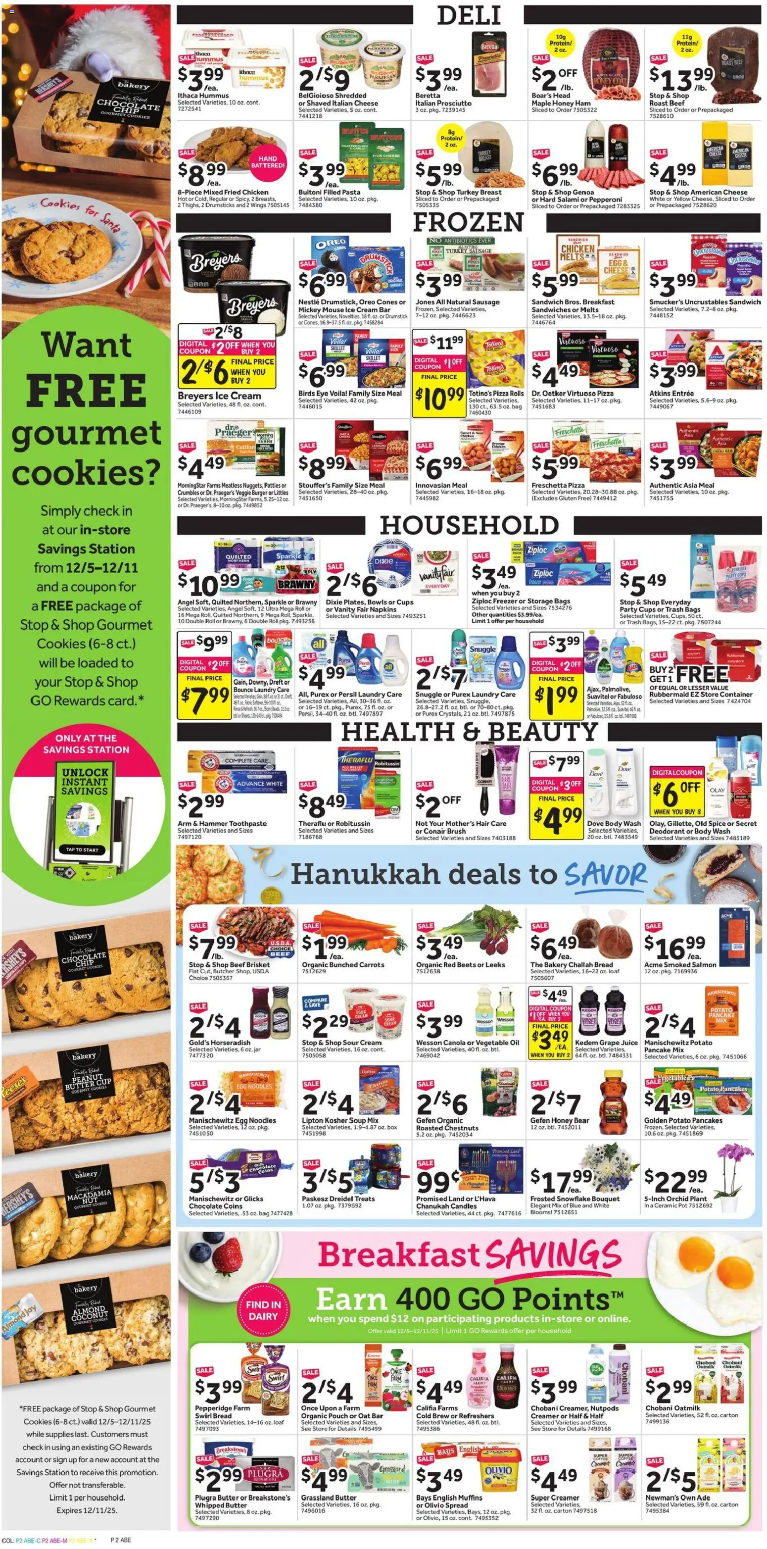 Stop & Shop Weekly Circular - CT - valid from 05.12.2025 | Page: 3 | Products: Cheese, Chocolate, Juice, Noodles