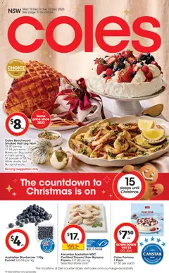 Preview of Coles  Catalogue  - valid from 10.12.2025