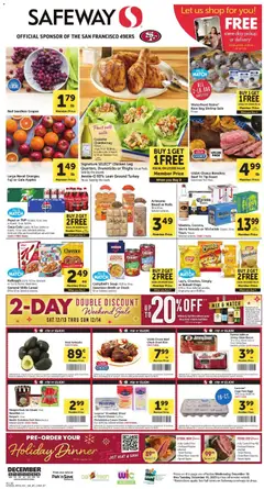 Preview of Safeway weekly ads valid from 10.12.2025