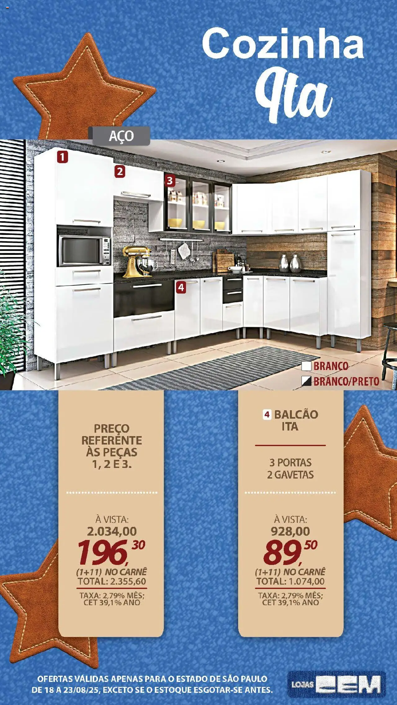 Lojas Cem Folheto - válido de 18.08.2025 | Página: 43 | Produtos: Carne