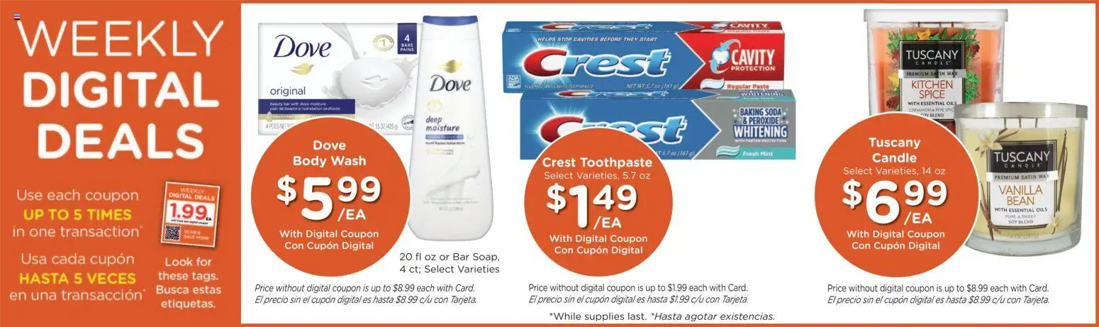 Smith's Weekly Ad - NM - valid from 12.11.2025 | Page: 3 | Products: Toothpaste, Body Wash