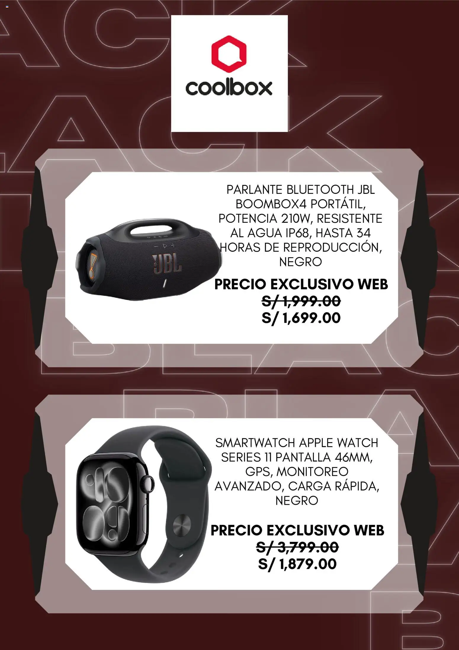 Catálogo Coolbox válido desde 24.11.2025 | Página: 5 | Productos: Parlante