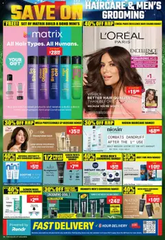 Chemist Warehouse catalogue - valid from 08.09.2025 | Page: 36 | Products: Shampoo, Conditioner, Shaving cream, Razors