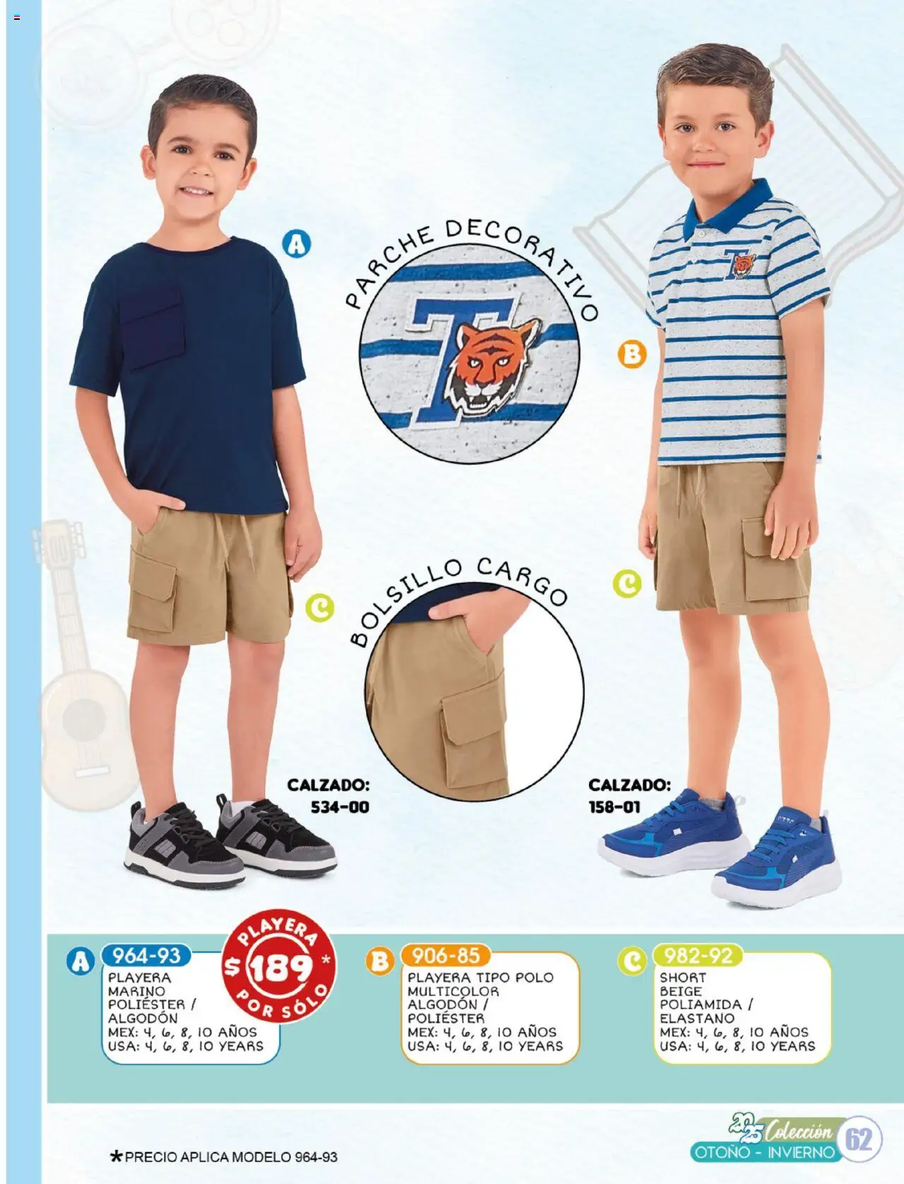 Nuevas ofertas de Cklass válidas en toda la República Mexicana desde el 14.07.2025. ¡Encuentra las mejores ofertas en Cklass catálogo Nina! | Página: 165 | Productos: Algodón, Playera, Short
