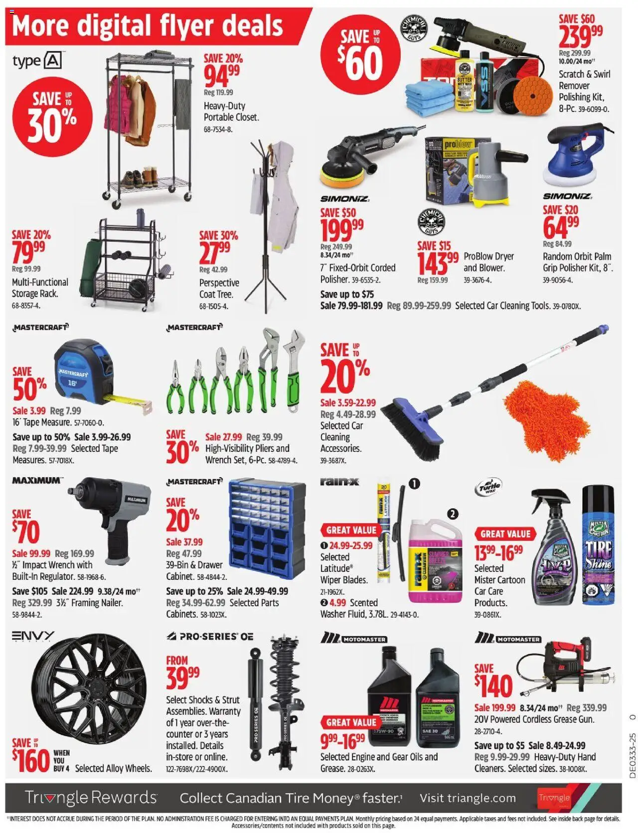 Canadian Tire flyer valid from 07.08.2025 | Page: 22 | Products: Dryer, Butter, Coat