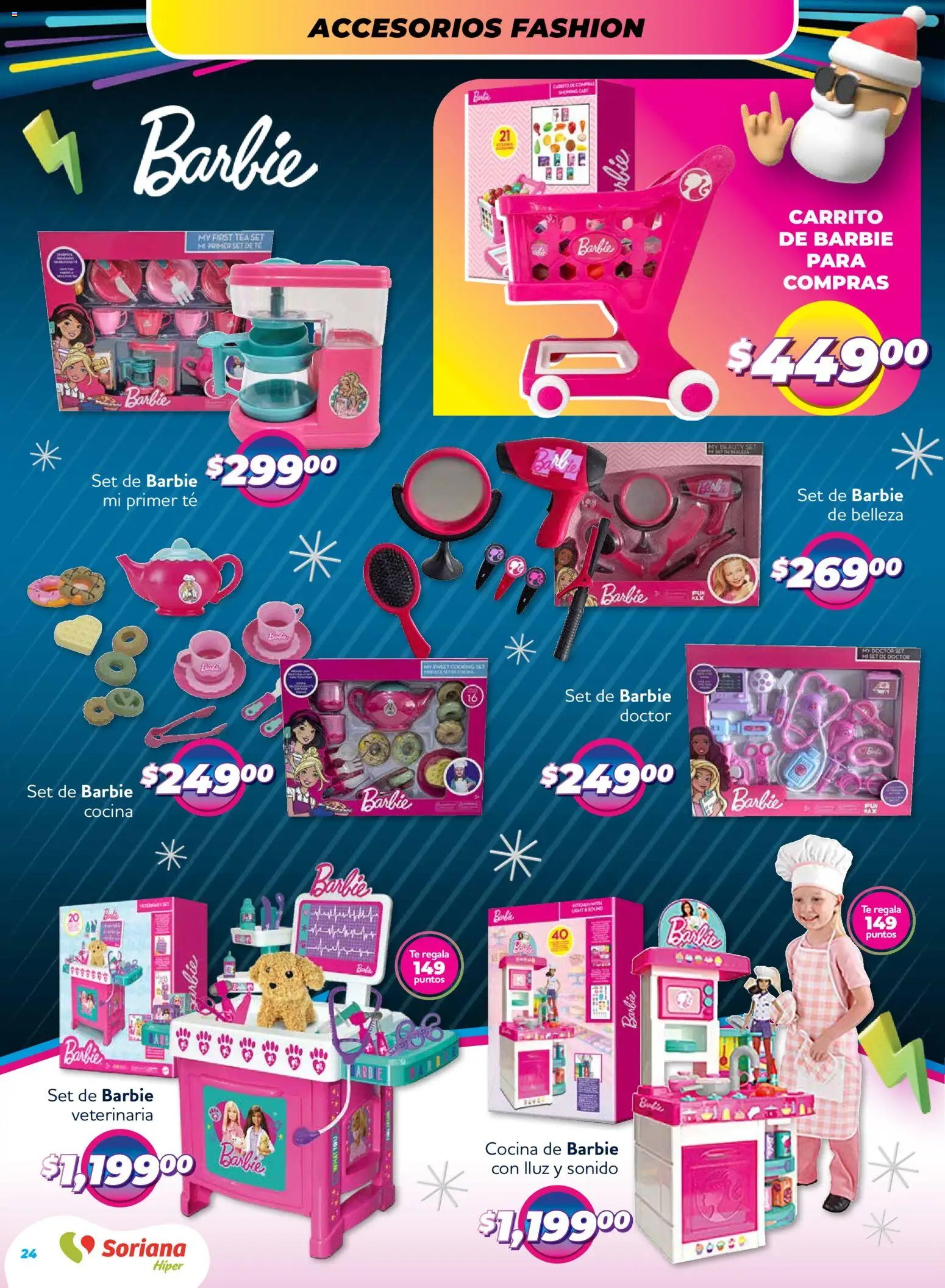 Nuevas ofertas de Soriana válidas en toda la República Mexicana desde el 27.11.2025. ¡Encuentra las mejores ofertas en Soriana - Reino de los Juguetes Híper Nacional! | Página: 24 | Productos: Cocina, Té