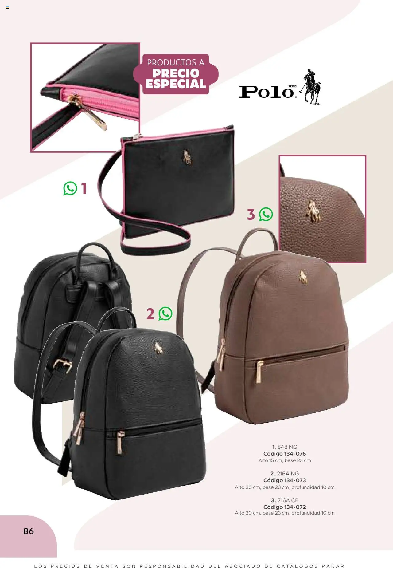 Nuevas ofertas de SC Pakar válidas en toda la República Mexicana desde el 24.07.2025. ¡Encuentra las mejores ofertas en SC Pakar - Catálogo Casual otoño / invierno! | Página: 86