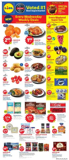 Preview of Lidl weekly ads valid from 29.08.2025