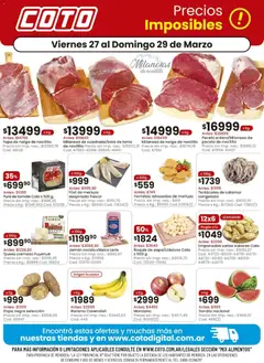 Vista previa Coto - Mix válido desde el 27.03.2026