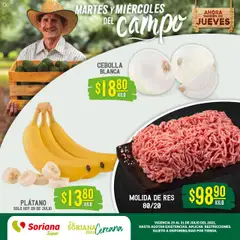 Vista previa de Soriana - Martes y Miércoles del Campo Súper: Juárez, nuevo folleto de la tienda, válido en México a partir del 29.07.2025