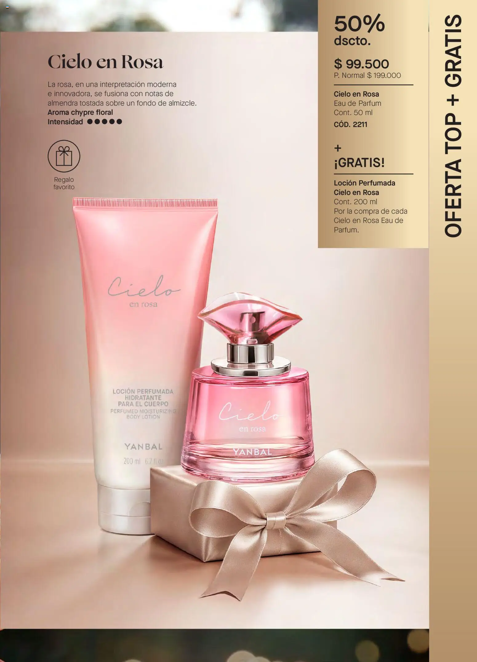 Yanbal revista - valida desde el 08.11.2025 | Página: 17 | Productos: Body, Sobre, Loción, Top