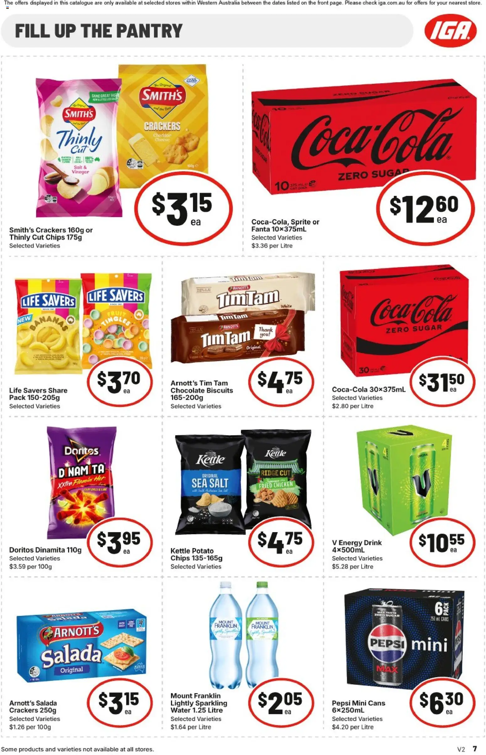 IGA catalogue - valid from 31.12.2025 | Page: 7 | Products: Chicken, Pork, Pasta, Garlic