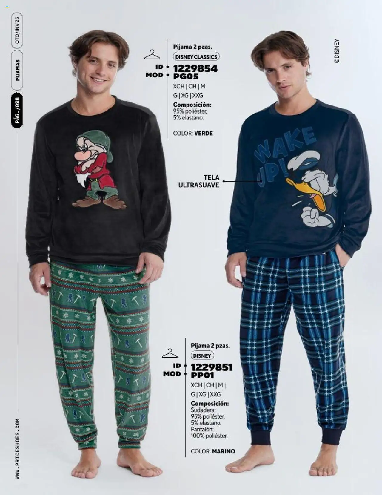Nuevas ofertas de Price Shoes válidas en toda la República Mexicana desde el 18.09.2025. ¡Encuentra las mejores ofertas en Price Shoes - Catálogo Colección Pijamas! | Página: 98 | Productos: Pijama, Sudadera
