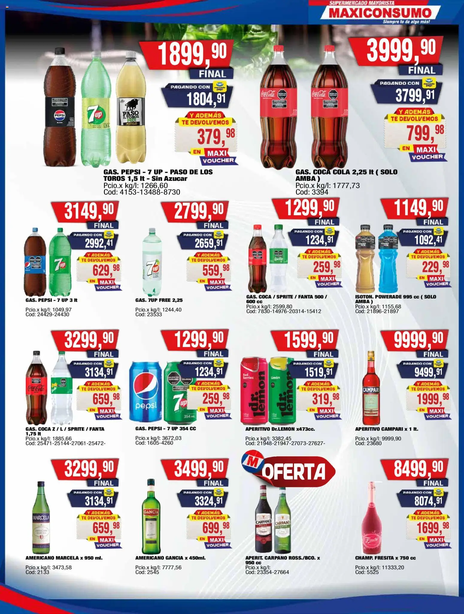 Maxiconsumo ofertas │ válido desde el 23.03.2026 | Página: 18 | Productos: Azucar, Limón, Té