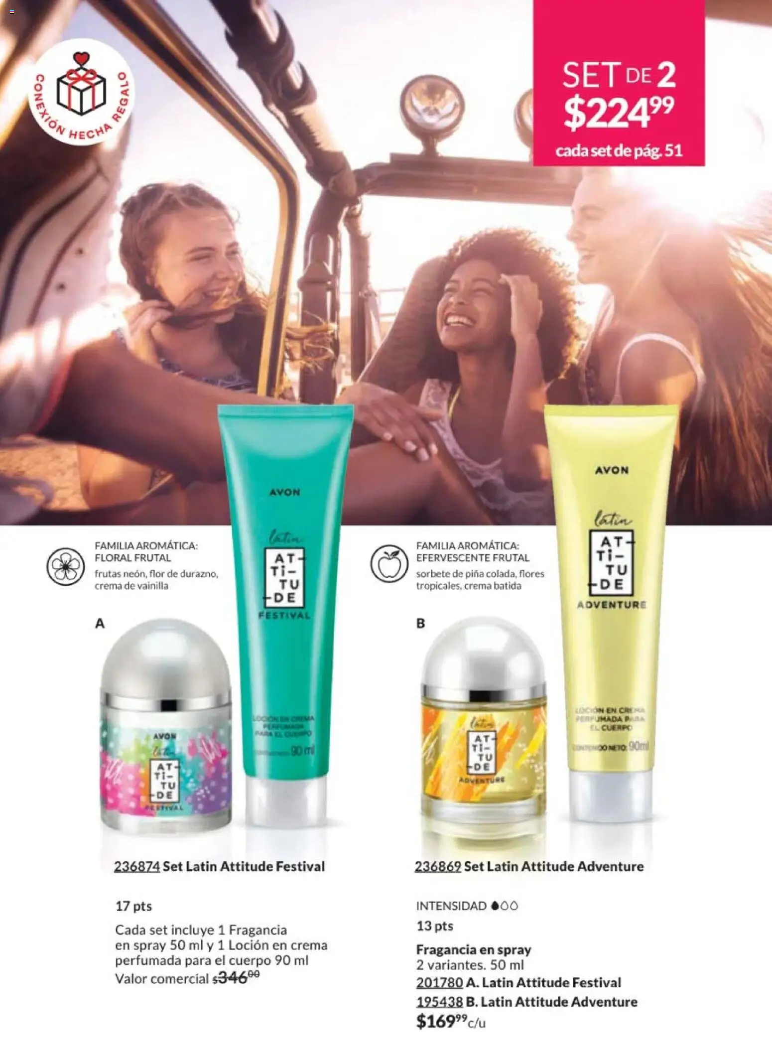 Nuevas ofertas de AVON válidas en toda la República Mexicana desde el 10.01.2026. ¡Encuentra las mejores ofertas en AVON campaña 2 2026! | Página: 47 | Productos: Crema, Loción, Piña, Fragancia