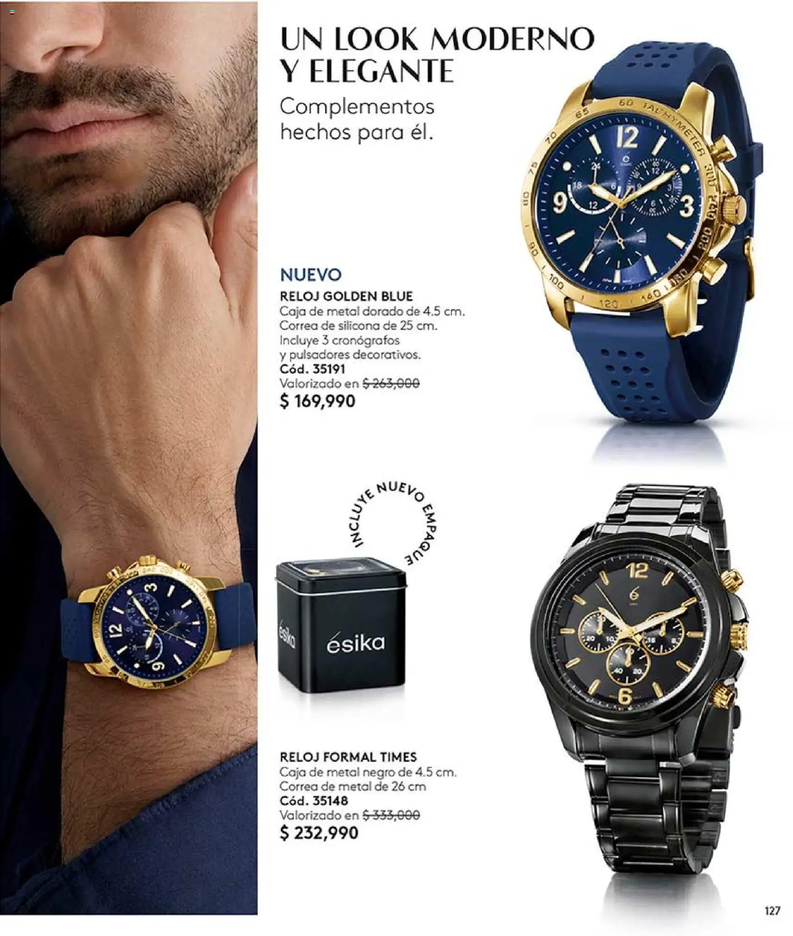Ésika revista - valida desde el 24.04.2026 | Página: 139 | Productos: Reloj, Caja