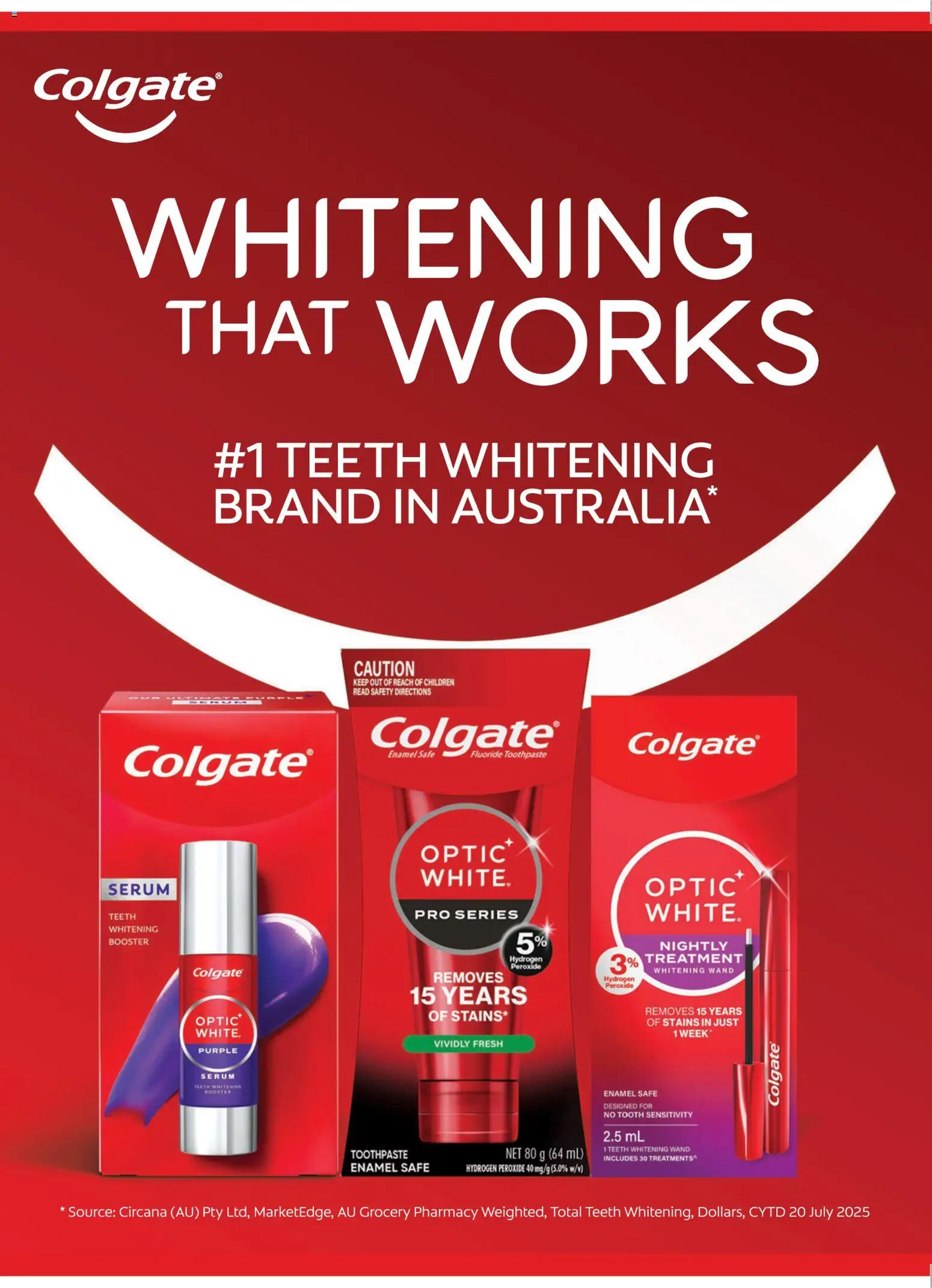 Coles catalogue - valid from 06.01.2026 | Page: 20 | Products: Toothpaste, Safe, Treatment, Teeth whitening
