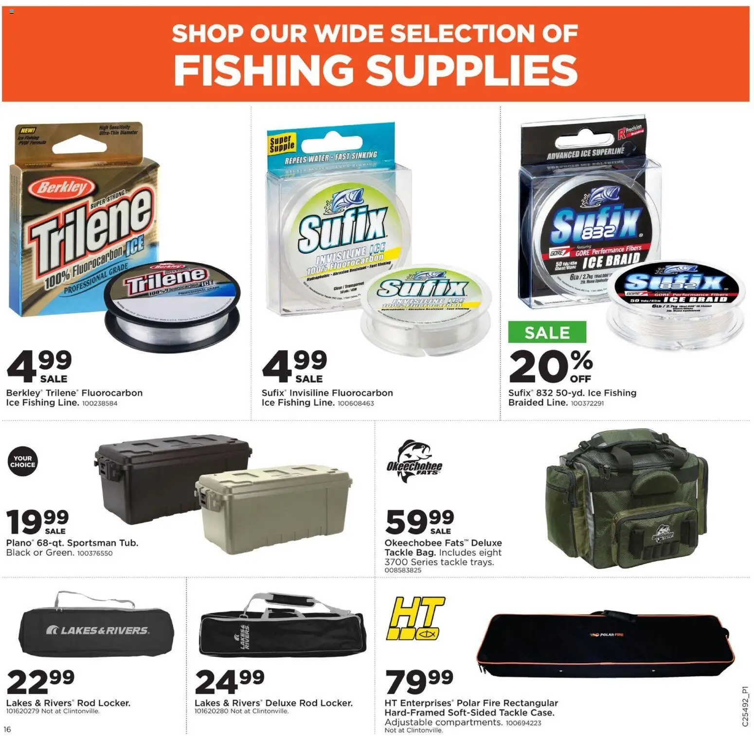 Mills Fleet Farm Ice Fishing - valid from 04.12.2025 | Page: 16 | Products: Rod