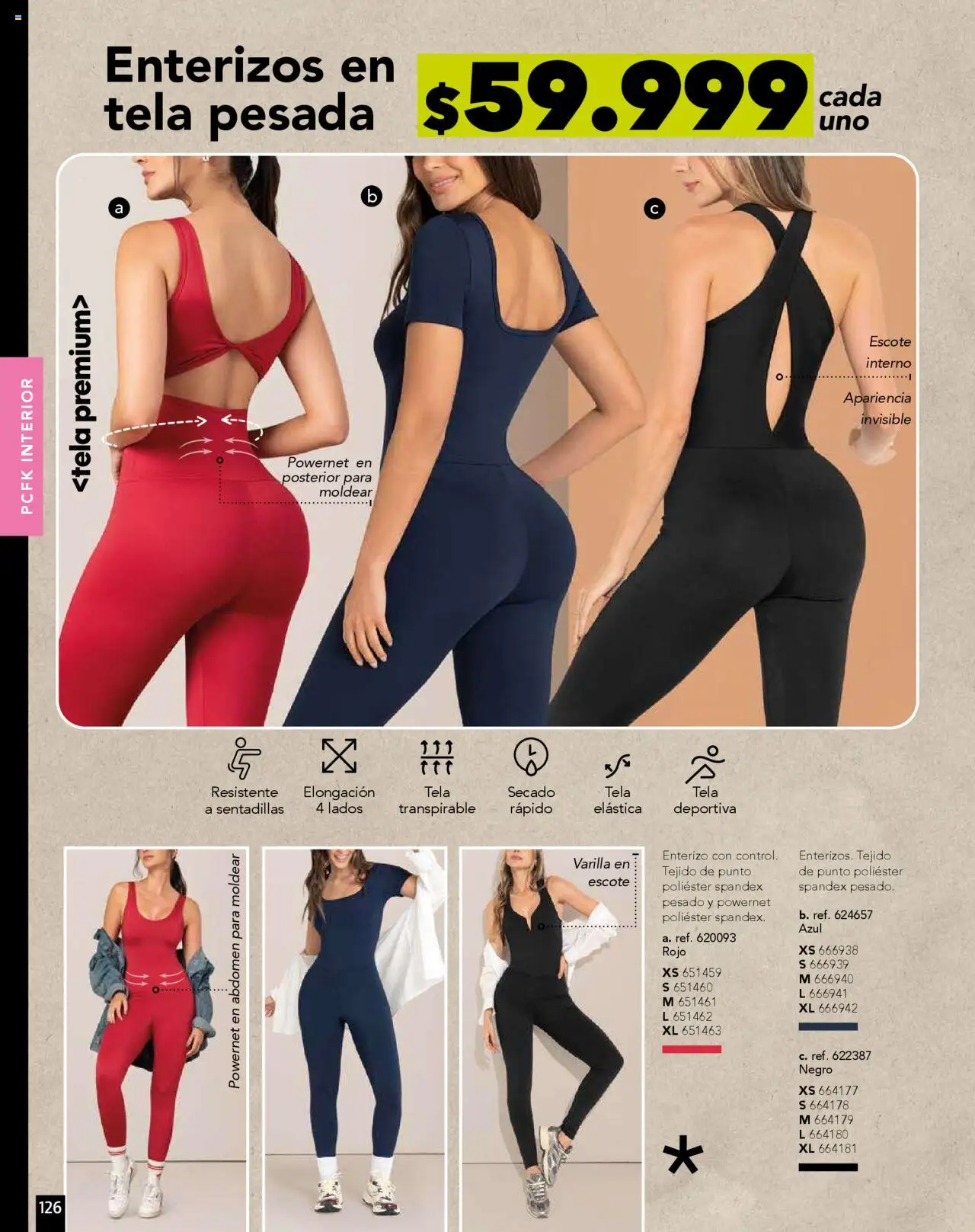 Pacifika revista - valida desde el 14.07.2025 | Página: 140 | Productos: Enterizo