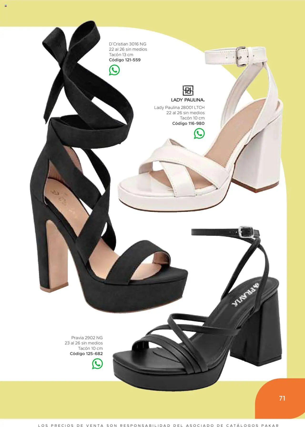 Nuevas ofertas de SC Pakar válidas en toda la República Mexicana desde el 24.07.2025. ¡Encuentra las mejores ofertas en SC Pakar Catálogo Mujer otoño / invierno! | Página: 71