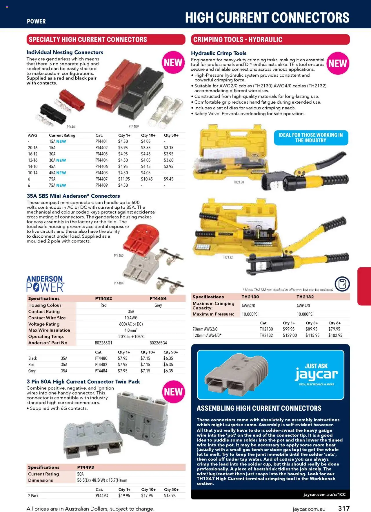 Jaycar catalogue - valid from 09.07.2025 | Page: 317 | Products: Pot, Tap, Connector, Tools