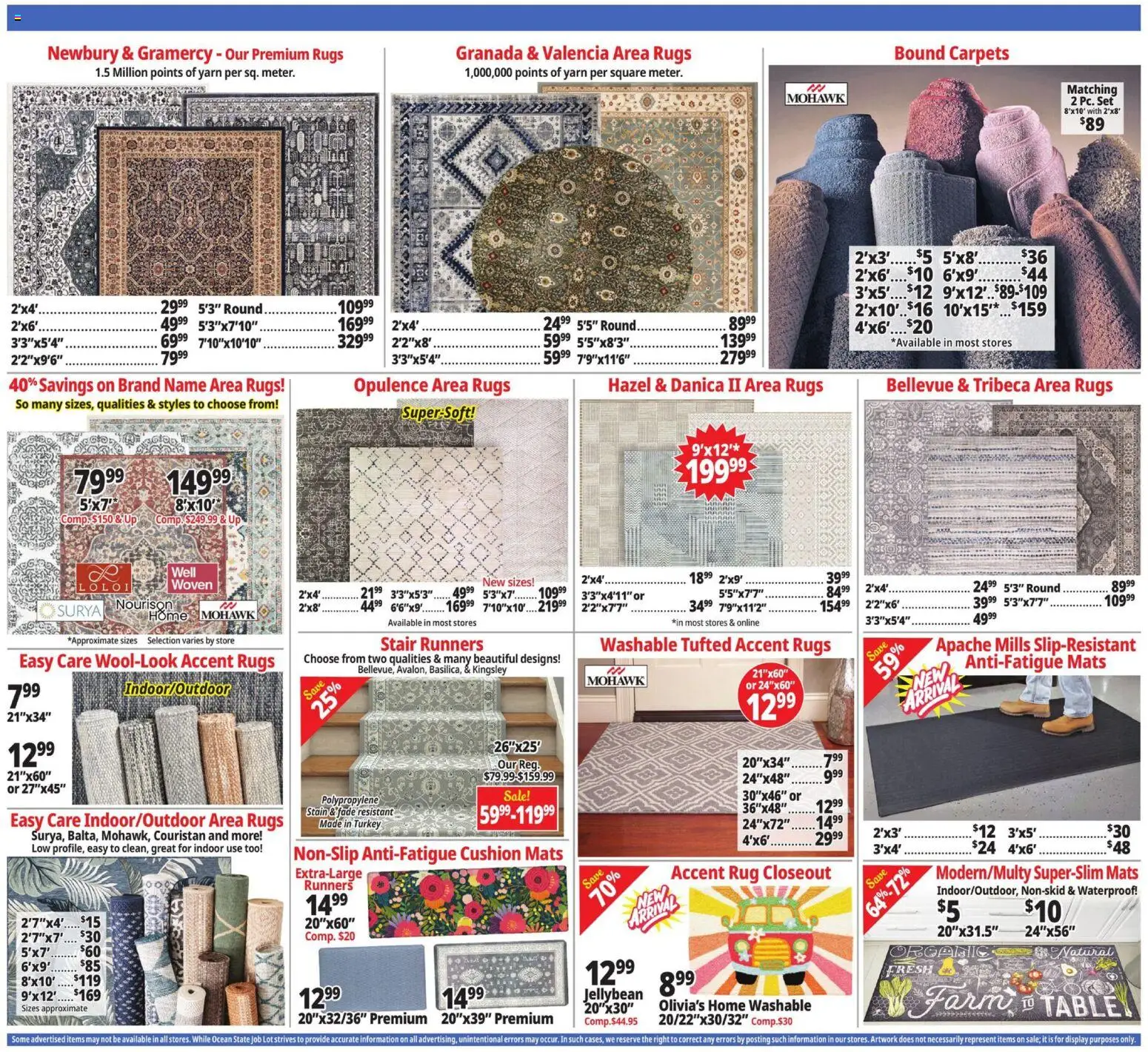 Ocean State Job Lot Weekly Ad - MA - valid from 25.12.2025 | Page: 4 | Products: Table, Yarn, Cushion