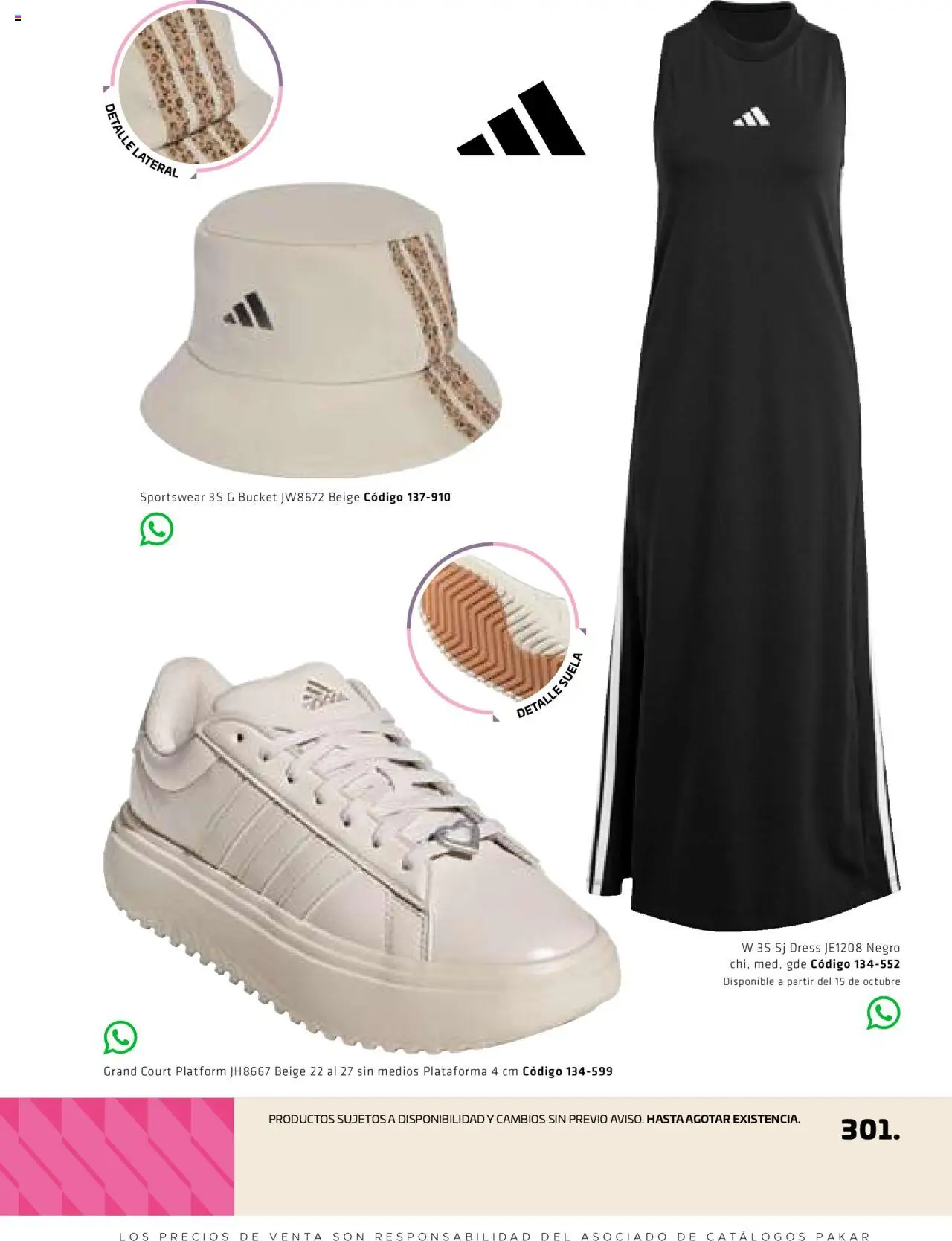 Nuevas ofertas de SC Pakar válidas en toda la República Mexicana desde el 29.08.2025. ¡Encuentra las mejores ofertas en SC Pakar - Catálogo Otoño Women! | Página: 301