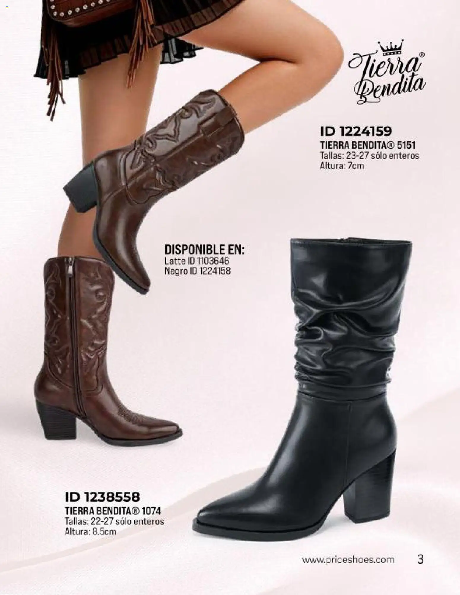 Nuevas ofertas de Price Shoes válidas en toda la República Mexicana desde el 27.11.2025. ¡Encuentra las mejores ofertas en Price Shoes catálogo Mini otoño / invierno! | Página: 3