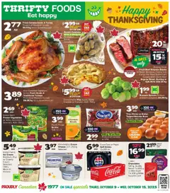 Preview of Thrifty Foods weekly flyer / circulaire from shop Thrifty Foods valid from 09.10.2025