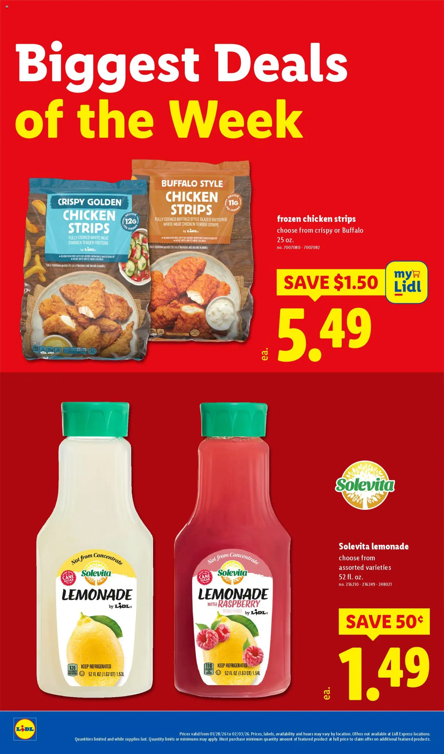 Lidl Weekly Ad - valid from 28.01.2026 | Page: 6 | Products: Raspberry, Poultry