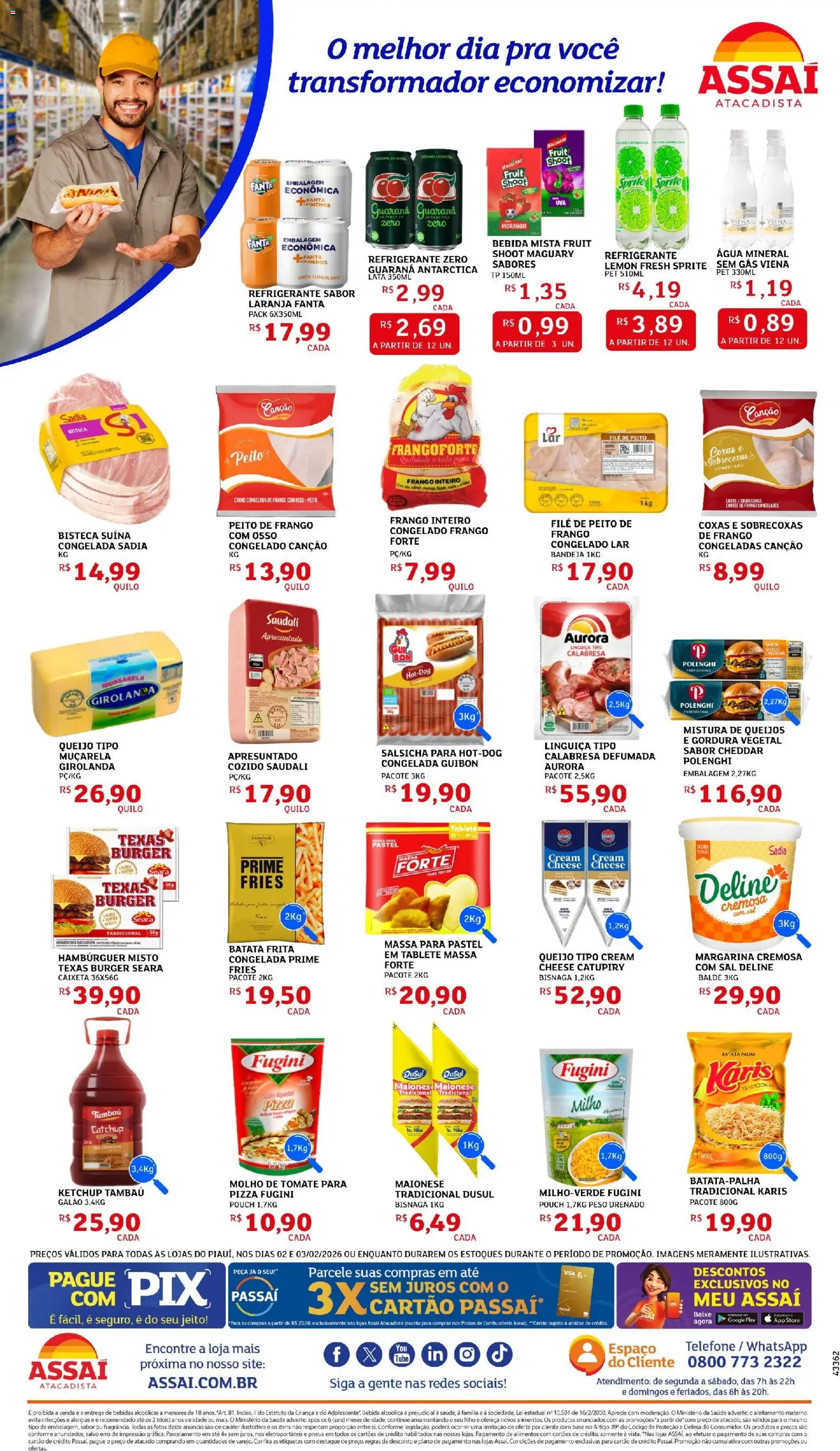 Assaí Atacadista Folheto - válido de 02.02.2026 | Página: 2