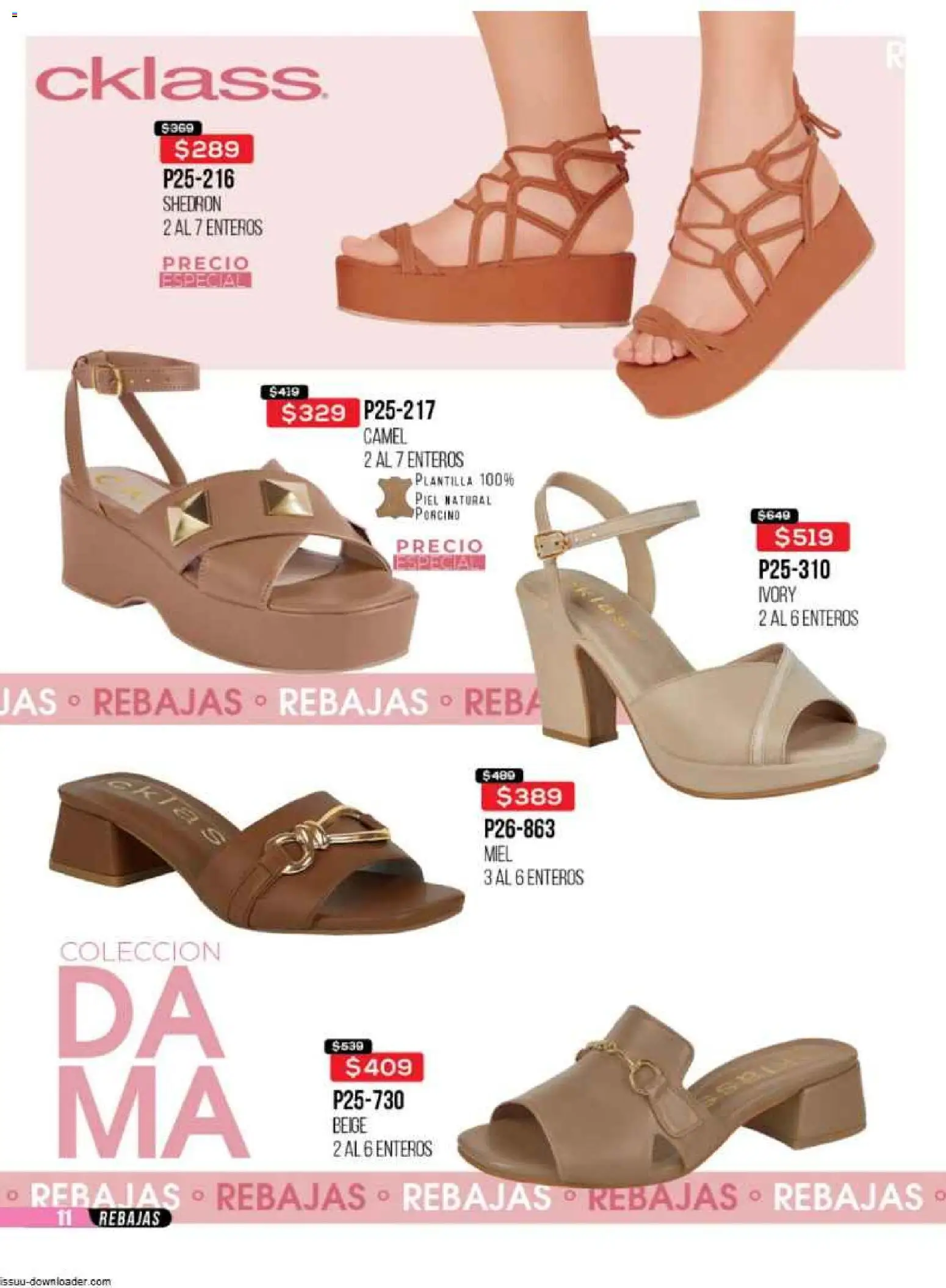 Nuevas ofertas de Cklass válidas en toda la República Mexicana desde el 31.10.2025. ¡Encuentra las mejores ofertas en Cklass catálogo Super Rebajas Ropa! | Página: 375