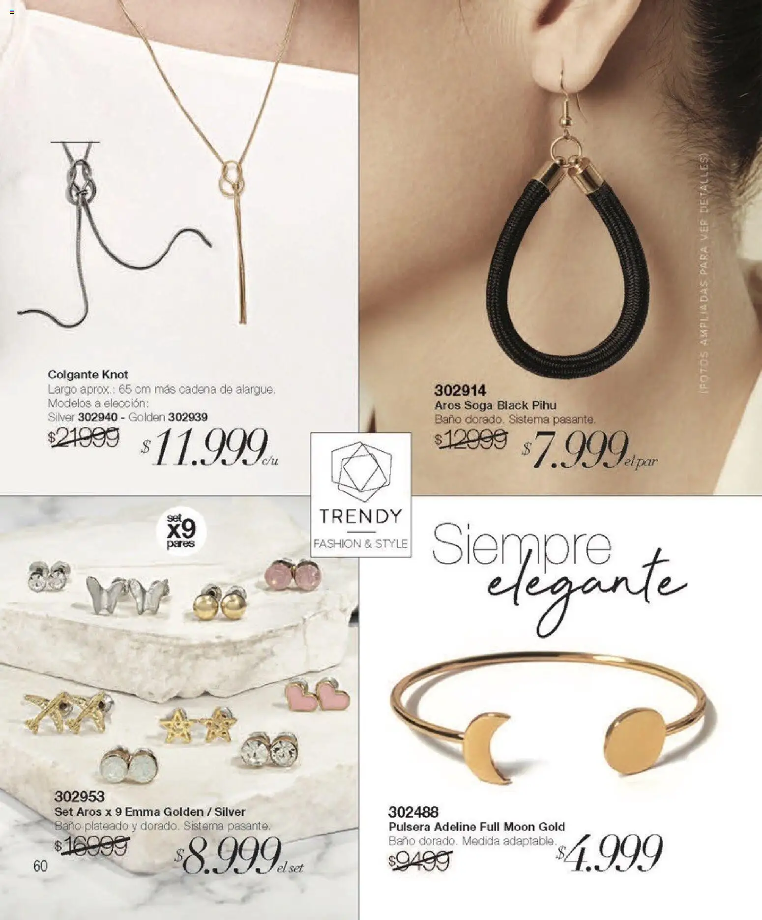 Violetta - Violetta Cosméticos │ válido desde el 05.02.2026 | Página: 60 | Productos: Pulsera, Aros, Cadena, Baño