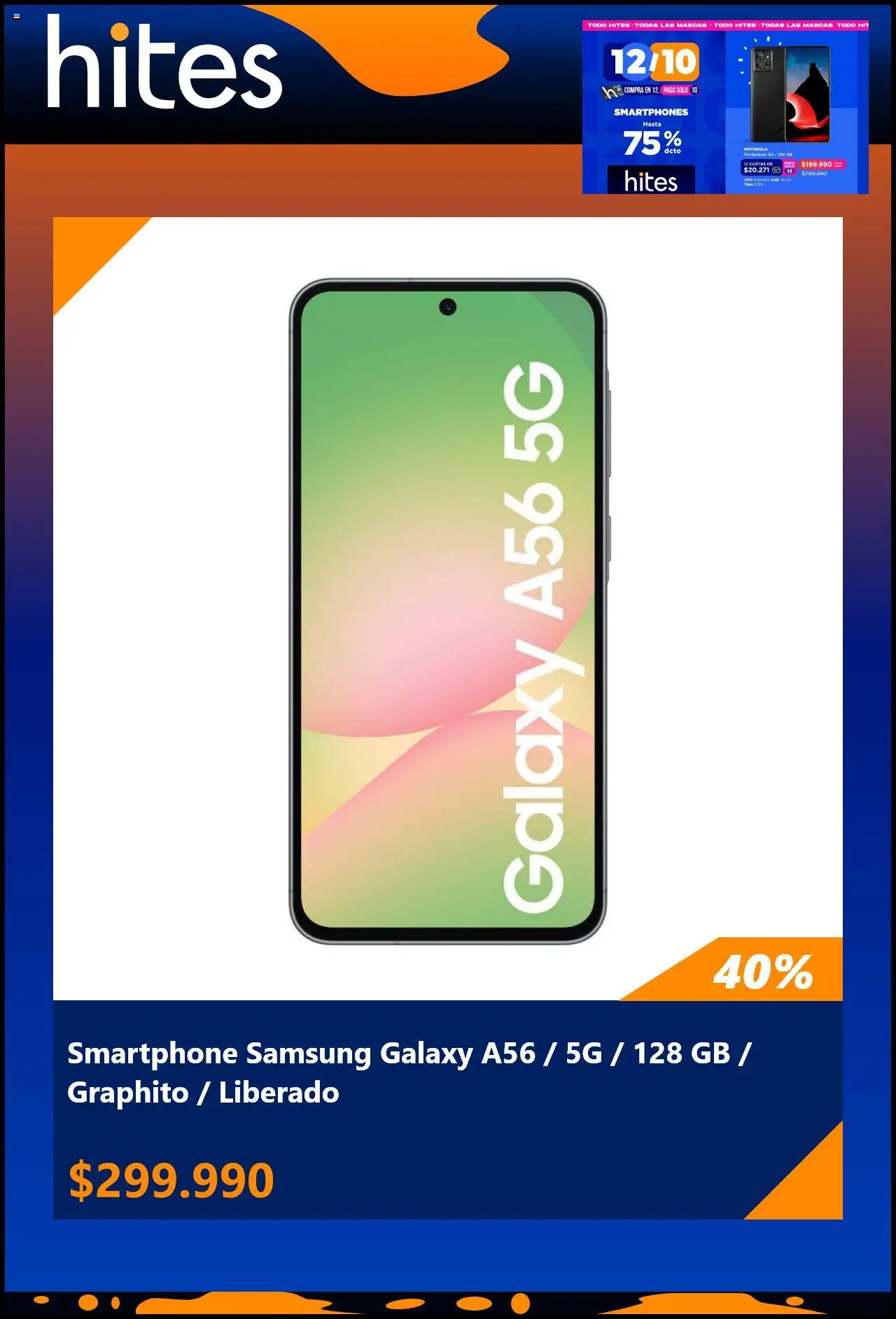 Hites ofertas  │ válido desde el 14.08.2025 | Página: 6 | Productos: Smartphone