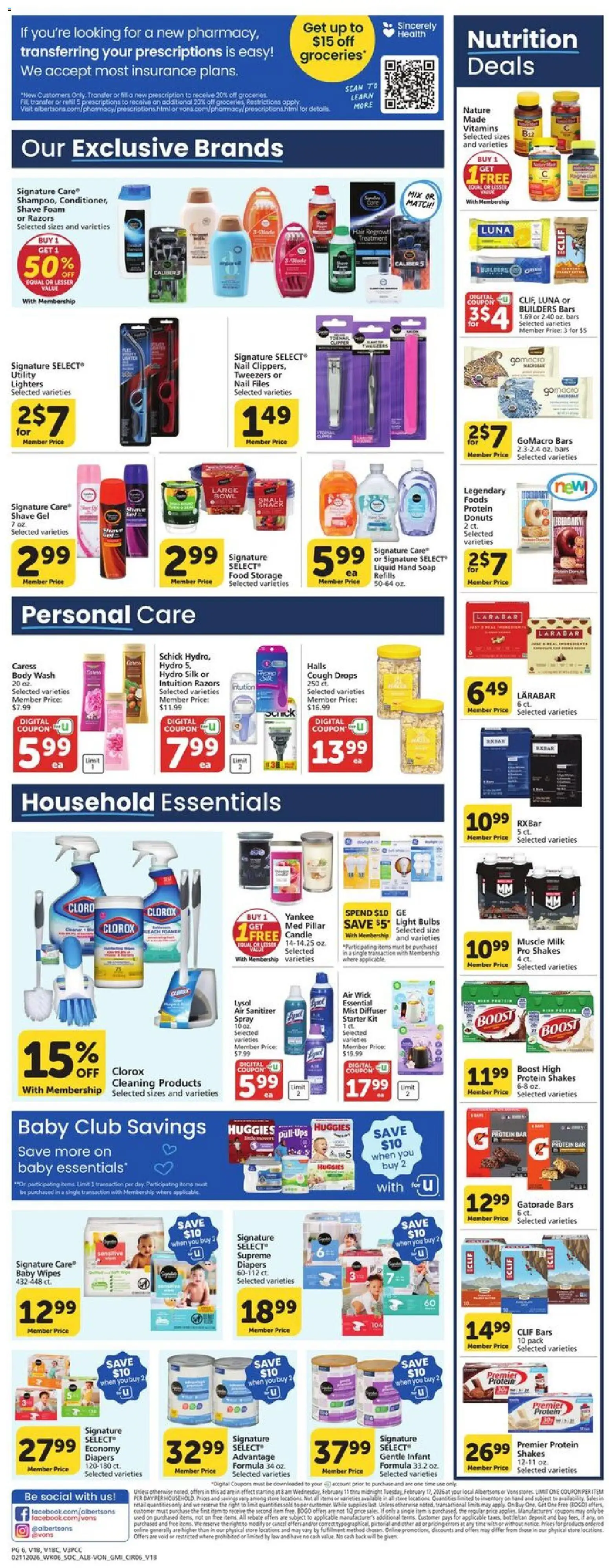 Vons Weekly Ad - SoCal - valid from 11.02.2026 | Page: 7