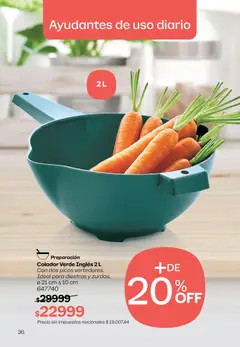 Vista previa Tupperware Black Friday válido desde el 30.10.2025 | Página: 37 | Productos: Colador