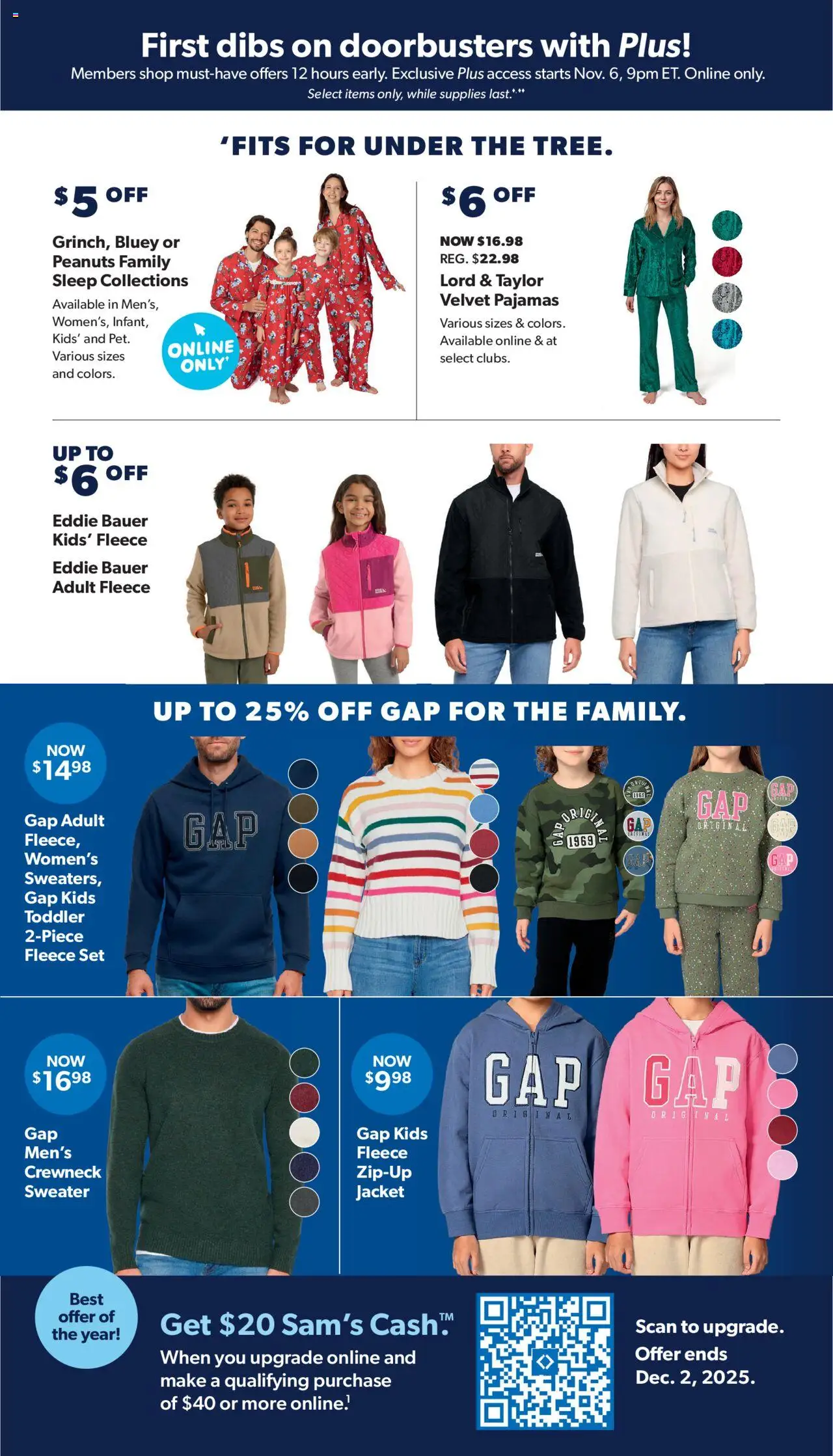 Sam's Club Black Friday - valid from 20.10.2025 | Page: 5 | Products: Sweater, Jacket, Pajamas
