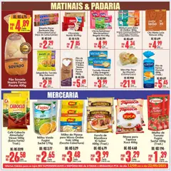 Big Supermercados Folheto - válido de 12.09.2025 | Página: 4 | Produtos: Farinha de mandioca, Manteiga, Café, Pão de forma
