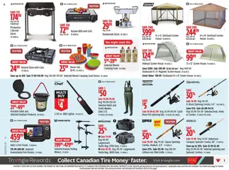Canadian Tire flyer valid from 01.08.2025 | Page: 3 | Products: Fish, Stove