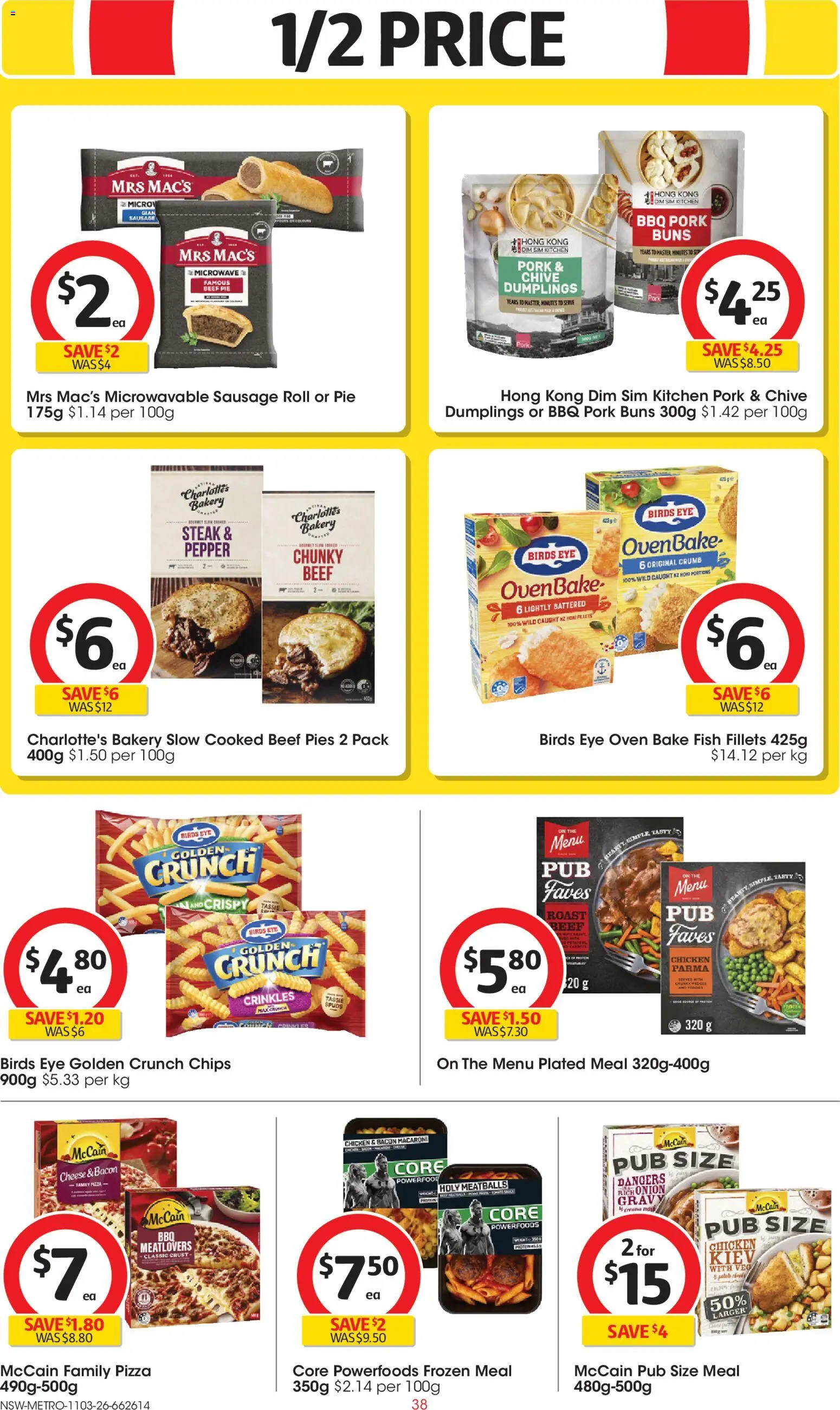 Coles catalogue - valid from 11.03.2026 | Page: 38 | Products: Cheese, Chicken, Beef, Pepper