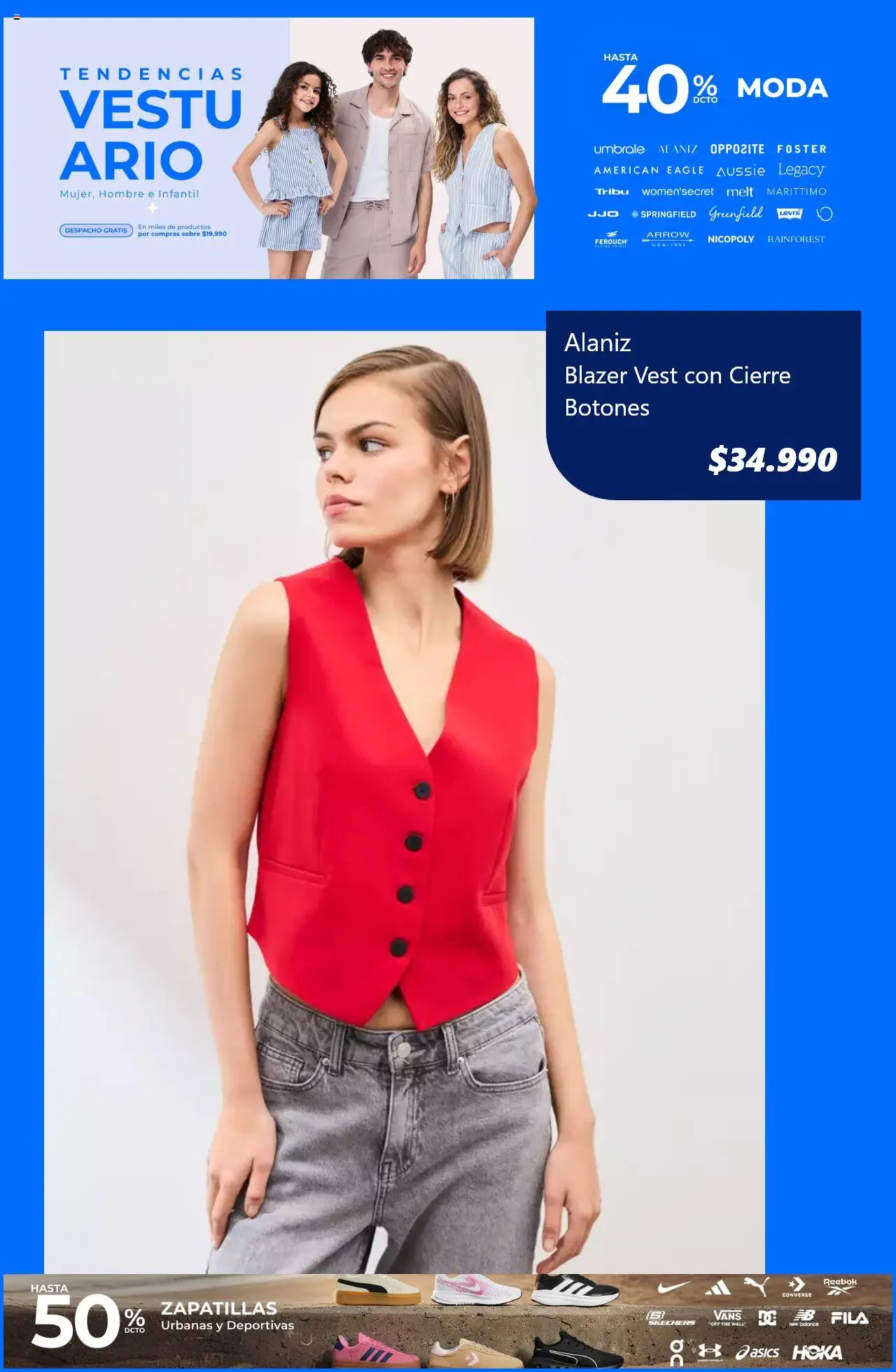 Paris ofertas  │ válido desde el 15.10.2025 | Página: 3 | Productos: Blazer, Sobre, Zapatillas