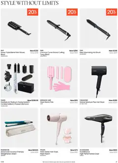 Preview of Myer Catalogue Home & Living Essentials  - valid from 11.11.2025 | Page: 27 | Products: Diamond, Brush, Curling, Hair dryer
