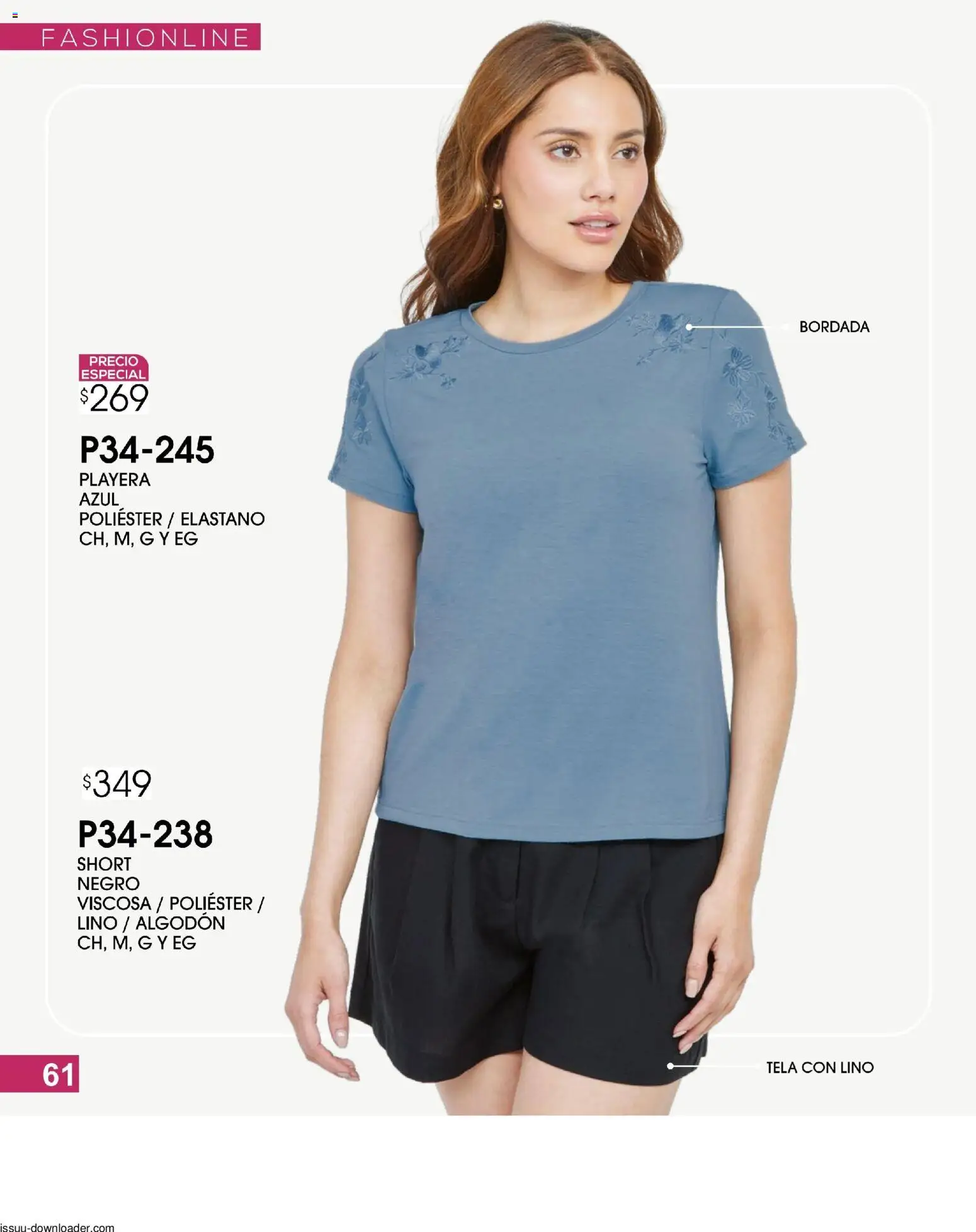 Nuevas ofertas de Cklass válidas en toda la República Mexicana desde el 06.02.2026. ¡Encuentra las mejores ofertas en Cklass catálogo Especial Fashionline! | Página: 62 | Productos: Algodón, Playera, Short